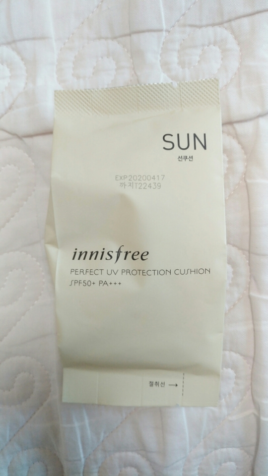 선 쿠션 리필 이예요~~
본품과 합칠 거예요!!