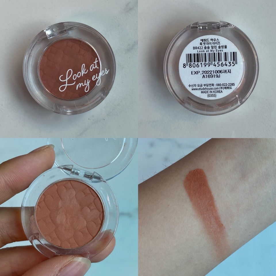 솔솔말린 솔방울

이것도 많이들 알고계시는 섀도우죠! 웜톤분들이 사용하기 좋아용 붉은색입니다