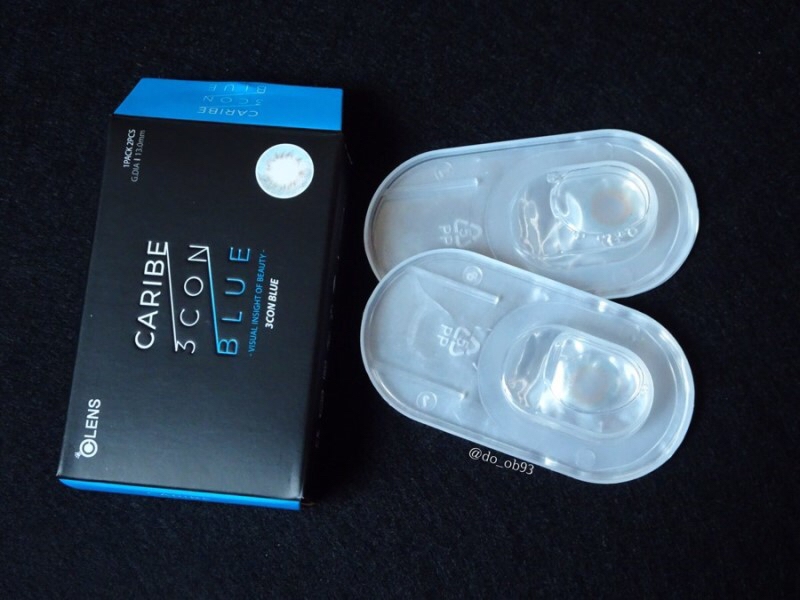 다음은 블루!
직경은 모든 색상이 동일하게 그래픽 직경이 
13.0mm이에요.
블루렌즈는 제가 착용해본게 오션골드랑 카리브 블루 렌즈에요. 