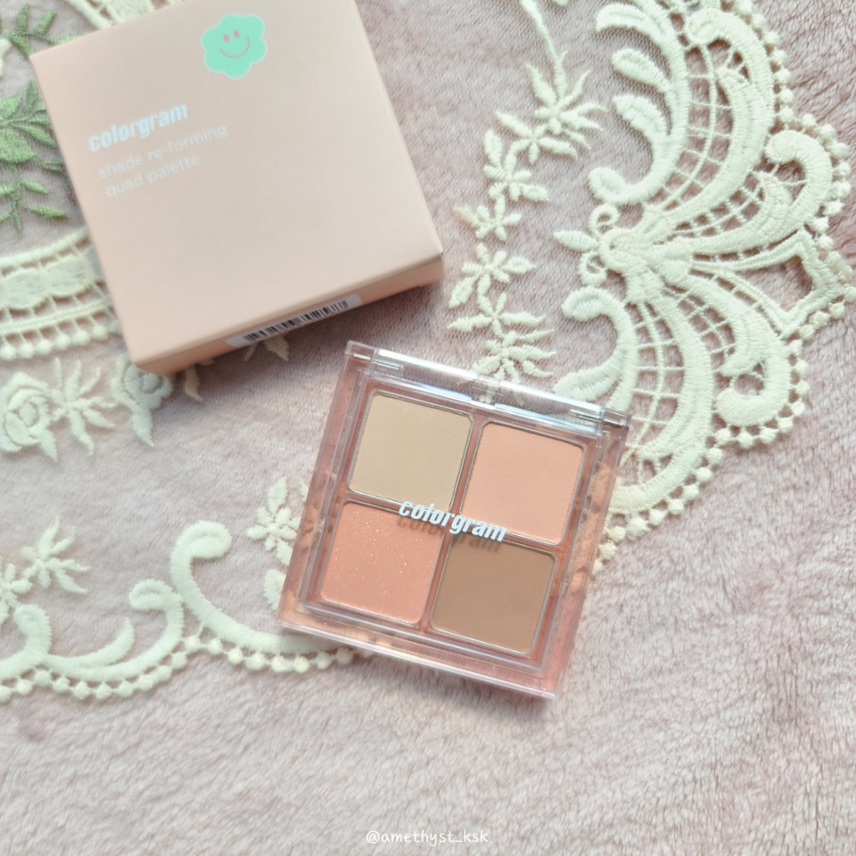 
#colorgram #음영창조섀도우
#섀도우팔레트 #컬러그램섀도우
#컬러그램섀도우팔레트

👉 01 #생기공식 은
#봄웜라이트 추천
🍑 피치빛 음영으로 #데일리메이크업
#꾸안꾸 스타일로 활용가능한
4구 섀도우 팔레트예요!


