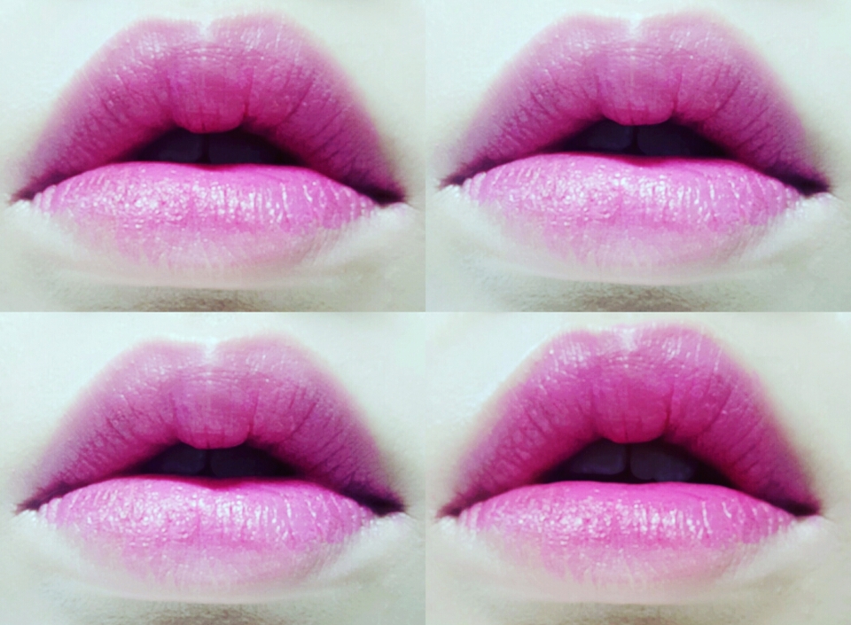 그라데이션  발색 버전이에요
캔디얌얌은 시간이 좀 지나고 살짝 지워졌을 때가 제일 이쁘더라구용! 