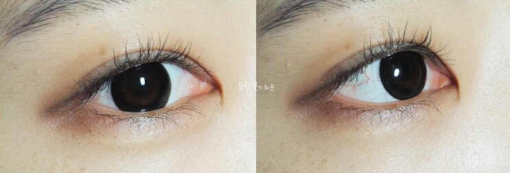 완성!!!
꼭 속눈썹 연장 시술 받은 것 같지 않나요??????