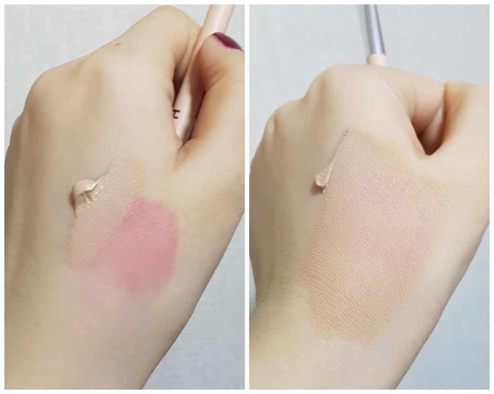 틴트 착색 부분에 덮어보았습니다!!!
심히 붉었는데 거의 다 가려졌어요!!

무엇보다 경계가 심하게 지지 않아서
좋았숩니당ㅎㅎ