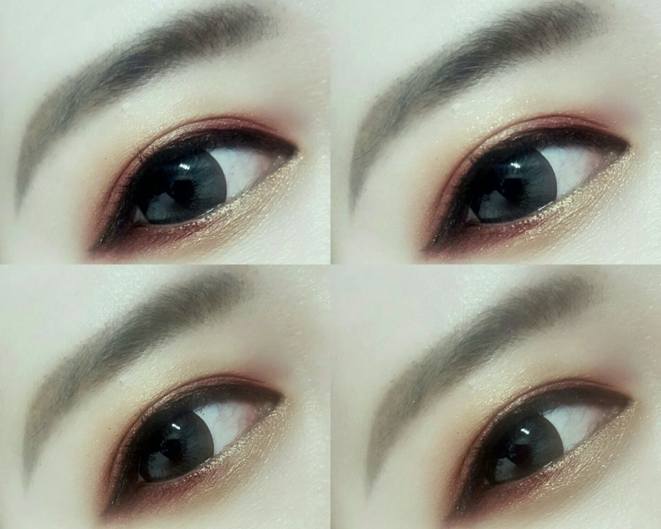 눈화장은 끝!! 