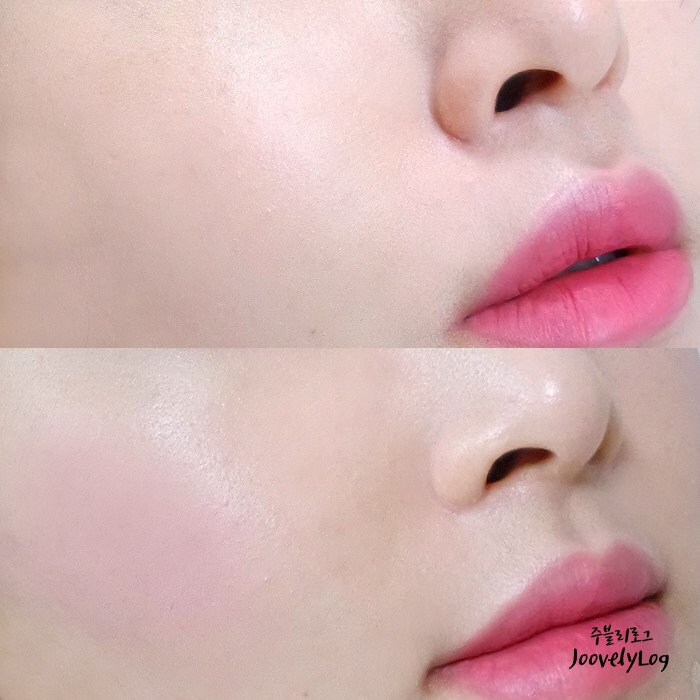 무펄블러셔로 입자가 고와서 깔끔하게 발리고 부드럽고 실키한 질감으로 갈라짐이나 모공부각 없이 발색되요~

붉은 빛이 없고 무난하고 차분한 컬러라 웜톤분들도 충분히 도전해볼 수 있겠다 라는 생각이 들고,

홍조가 있는 분들 크게 부담 없이 사용하기 좋겠더라구요!