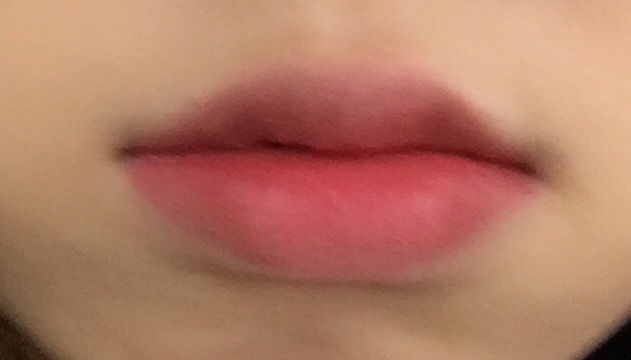 실내에서의 발색 입니다.