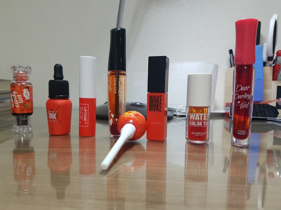 각종 오렌지 틴트리뷰🍊