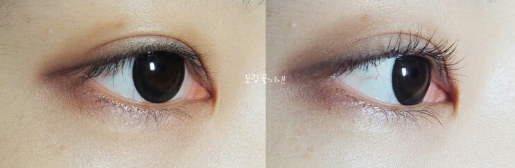 쌩눈 / 뷰러+픽서 후 (마스카라 전)
저는 마스카라는 가루 떨어지고 번져서 이렇게 픽서까지만 바르고 다녔어요.

이 픽서로 마무리한 날에는 하루에 한 번씩
"속눈썹 연장 시술했니" 라는 질문들을 받았어요ㅎㅎ