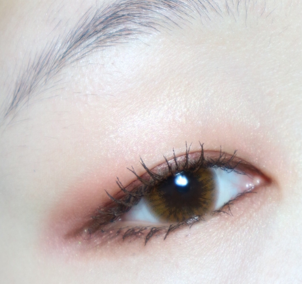 6.#키스미 히로인 메이크 어드벤스드 필름으로 마스카라. (평소엔 보라색까 쓰는데 오늘은 그냥 한번 이걸로 써봤어요.)