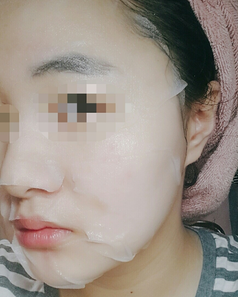마스크팩이 밀착력이 좋아요