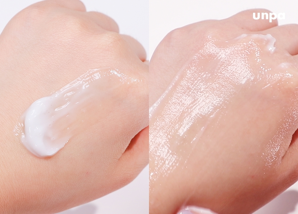 인제 자작나무 수액과 비타 히알루론산을 듬뿍 머금고 있어서
엄청 촉촉하기 때문에 환절기 수분크림 유목민들은 꼭 쟁여야할 추천템이야J
수분을 모아 바르는 듯한 가볍고 촉촉한 제형이
수분을 들이붓는 수준, 수분과 보습을 원하지만
답답한 느낌을 싫어하는 사람은
무조건 극 호 할만한 제형이야