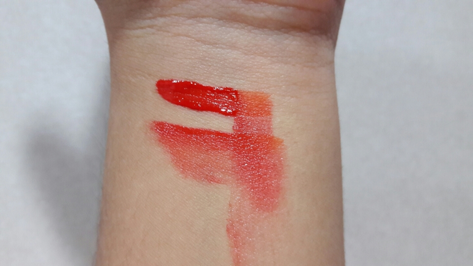 손으로 쓱 해봤습니덩😄 착색이 꽤 있네용