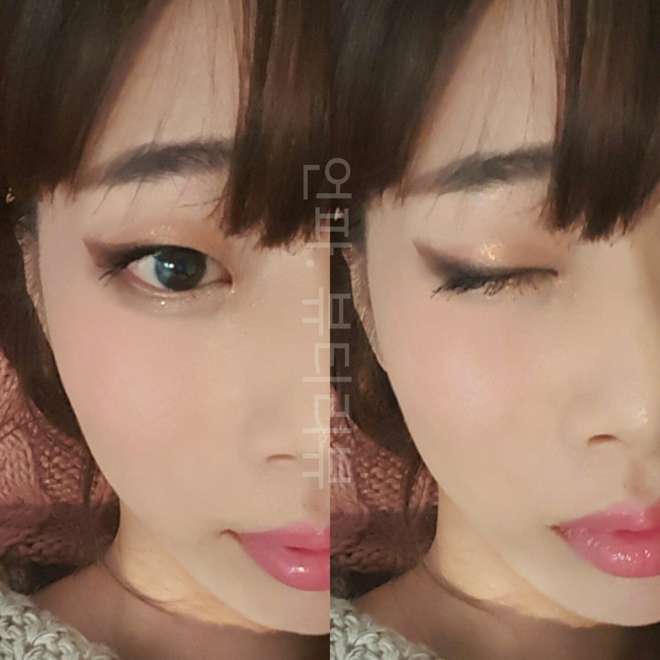 이렇게 완성입니다. 궁금한 점 있으면 댓글로 문의해주세요.

앗 그리고 혹시 다른 홑꺼풀 분들 계시면 댓글 달아주세요! 구경가고 싶어요ㅎㅎ

재밌게 보셨으면 팔로우 꾹꾹!