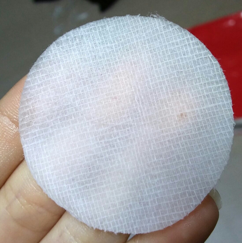 하지민 여러번 문지르면...보풀이,,,