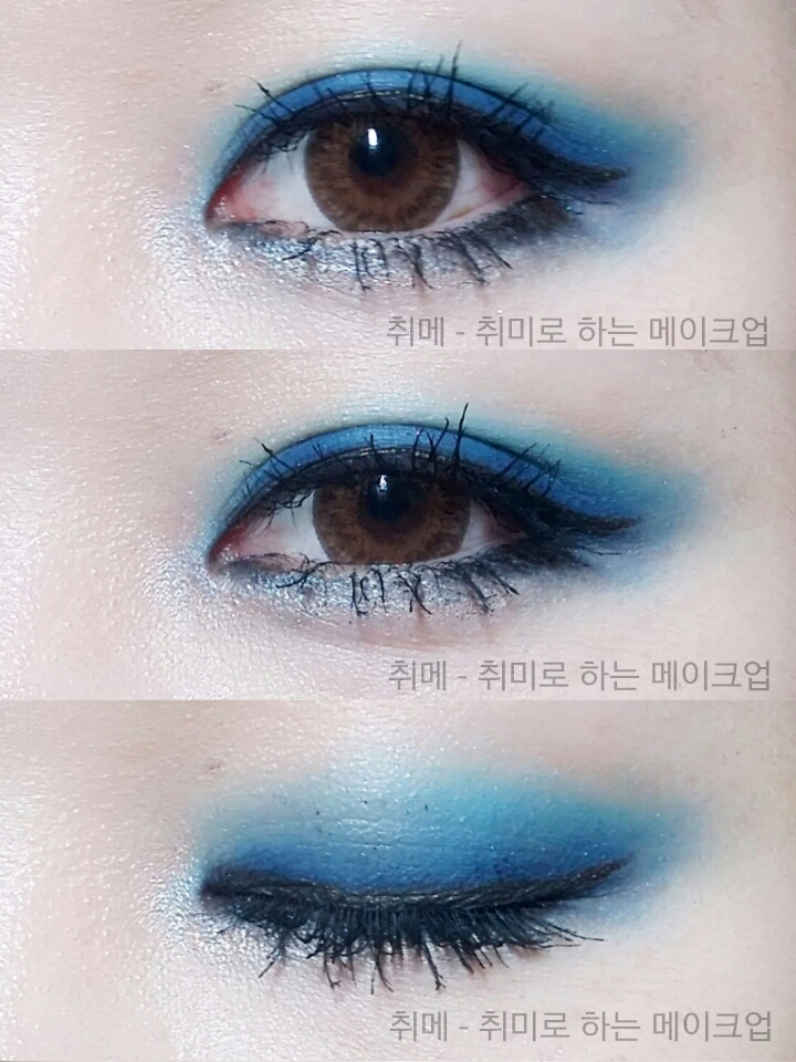 토니모리 퍼펙트아이즈 젤 핏 워터푸르프 라이너 [카키]
(이것도 블랙 아라가 없어서 보급형으로 사용)
