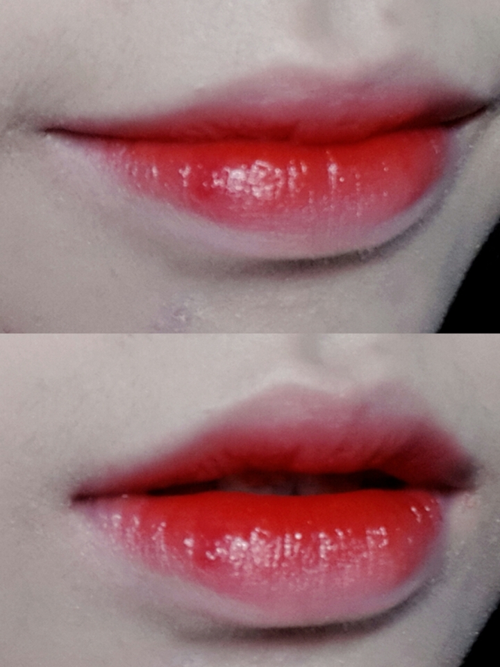 그라데이션했는데 세상에 너무이뻐요 그렇게 무거운틴트도아니구😻