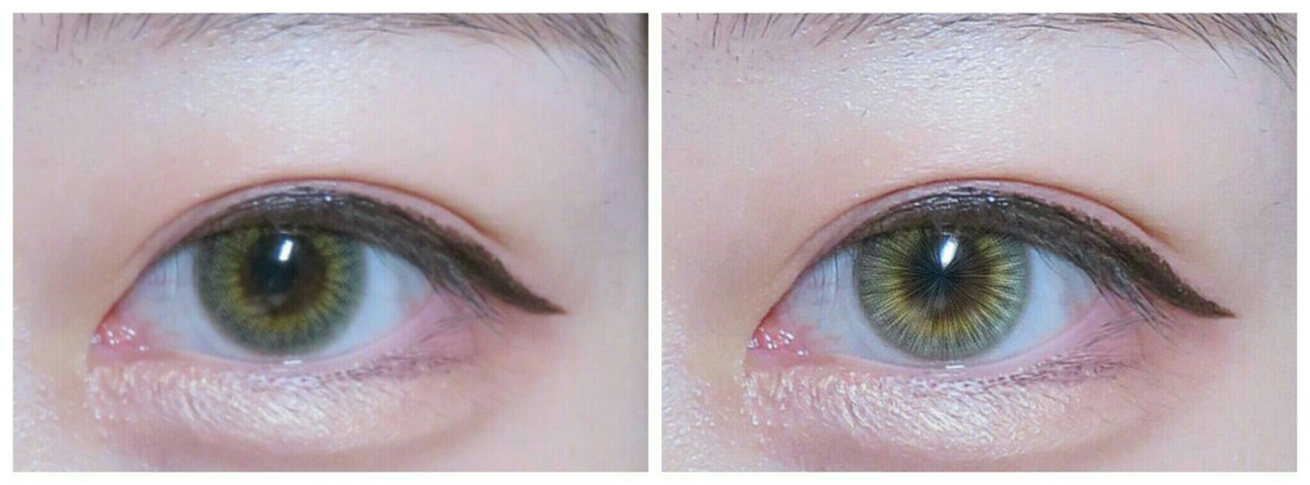 비포애프터
원래 렌즈가 화려해서그런지 효과가 잘나온거같아요ㅋㅋ
초코색 렌즈처럼 자연스러운 렌즈들은 어떻게 나올지 모르겠네요..
