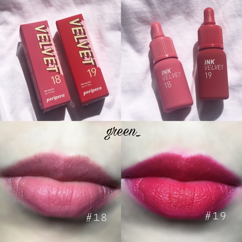 오늘은 페리페라 잉크 더 벨벳의 추가 컬러 2가지를 소개드려보려고 해요=:
쿨톤 컬러 2종 부활이라고 하던데, 이전에 정말 많은 사랑을 받았던 컬러들 같아서 2 색상을 보여드릴게요! 