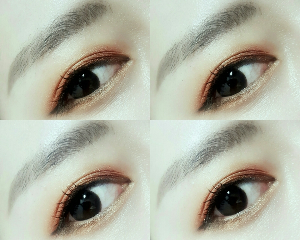 눈화장은 완성!!!