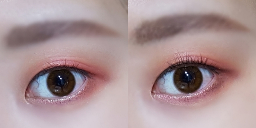 3 4
3. 솔솔말린 솔방울로 음영을 넣어줬어요.
4. 피치트리로 아이라인 밑그림을 그려주고 삼각존을 채워줬어요. 애굣살과 눈앞머리에 갈아만든 피치 주스를 발라줬어요.