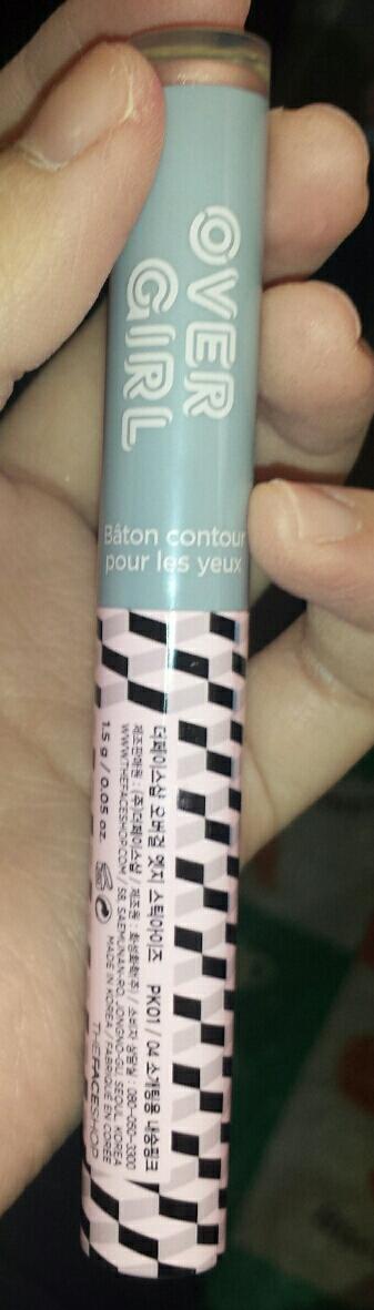 더페이스샵 오버걸 엣지 스틱아이즈 PK01 / 04 소개팅용 내숭핑크 