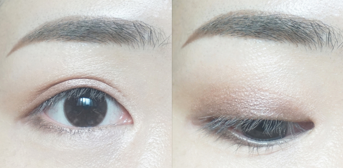 STEP 4. ③으로 표시된 컬러로 눈밑 삼각존을 채워줍니다.