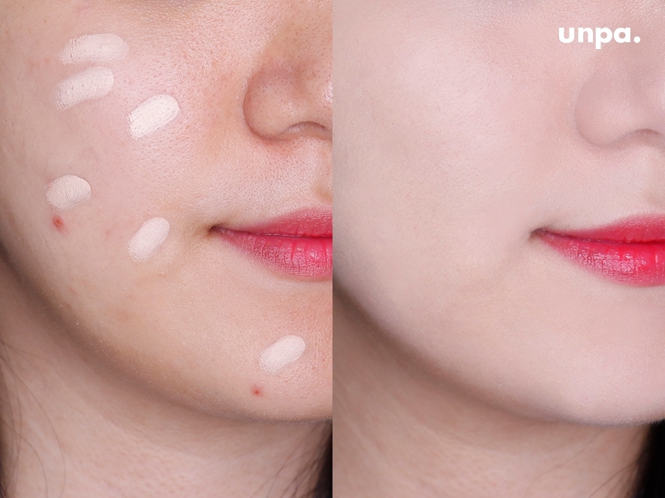 지금까지 트러블 커버하면서 더 심해질까 봐 고민 많았지?
더마 웨어 컨실러는 트러블 부위에 덧발라도 덧남 ㄴㄴ
오히려 진정해줘~ 요즘 뷰튜버들도 이거 추천하기 바쁨!
촉촉한데 커버력도 얼마나 좋은지! 더샘 컨실러 월드 클라스~
