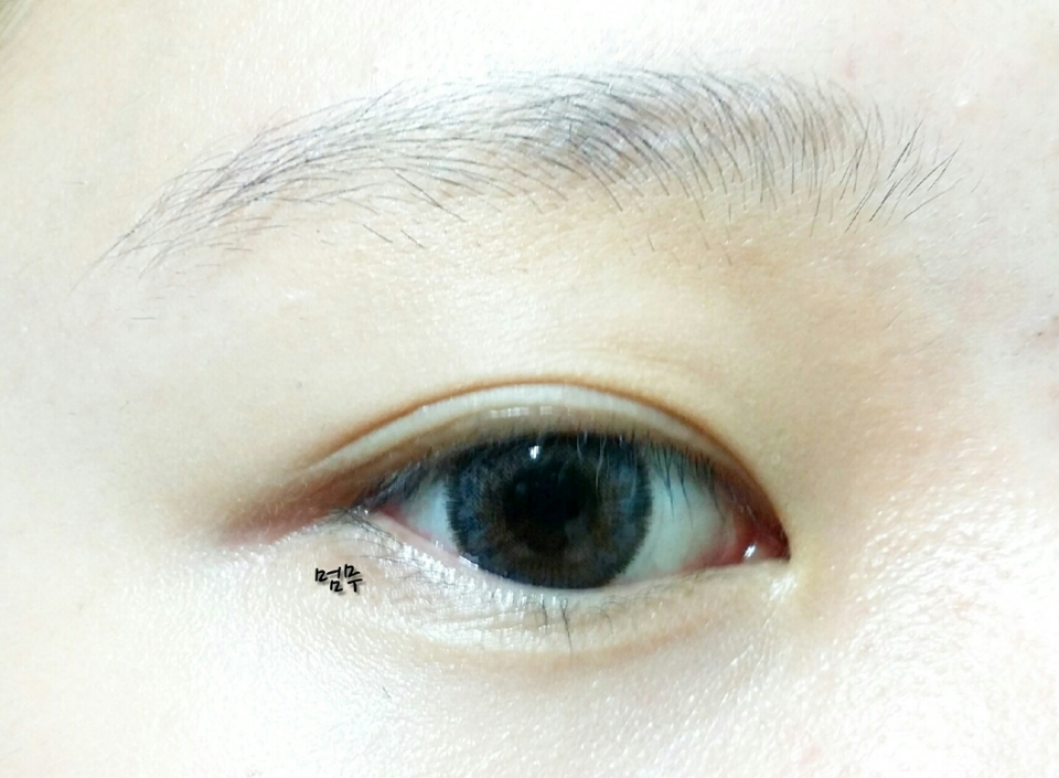 더페이스샵 BR02 토스트
에뛰드 시크릿 브러쉬 130 컨투어

콧대에 발라 음영을 넣어주고, 눈두덩부터 눈썹뼈까지 넓은 범위에 베이스겸 발라줍니다. 언더에도 발라줬어요
(사진찍는걸 깜빡해가지구..)