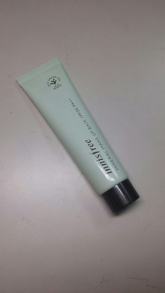 이니스프리 미네랄 메이크업 베이스 2호 바닐라 그린🙈