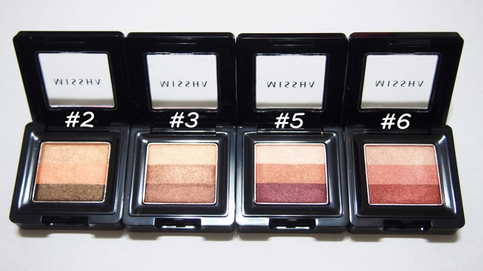 實體照
這次買的色號分別為#2、#3、#5、#6

