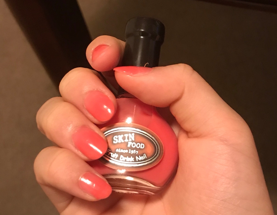 사용한 모습이에요 발림성도 꾸덕하지않게 부드럽게 잘발리고 좋아요