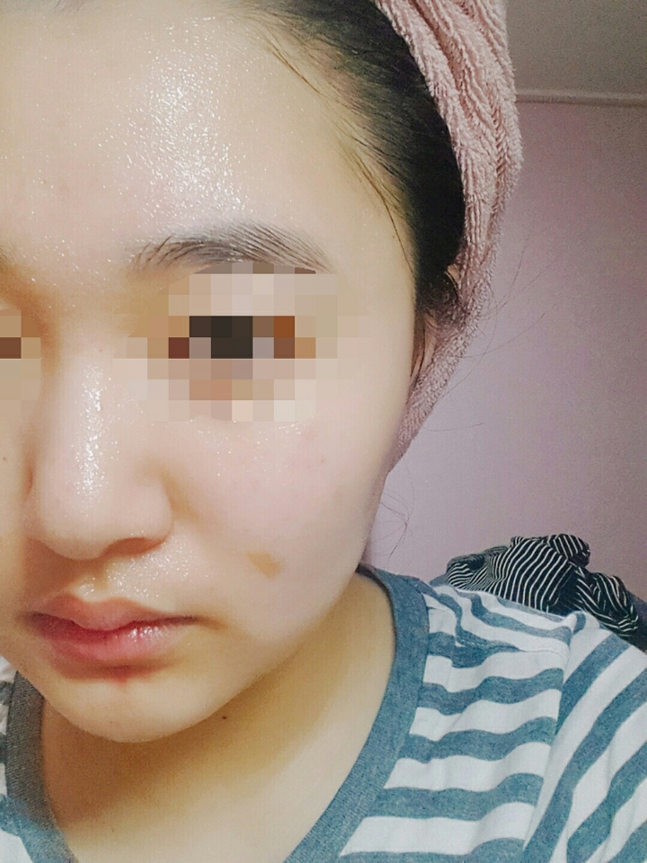 땀처럼 물이 송글송글 