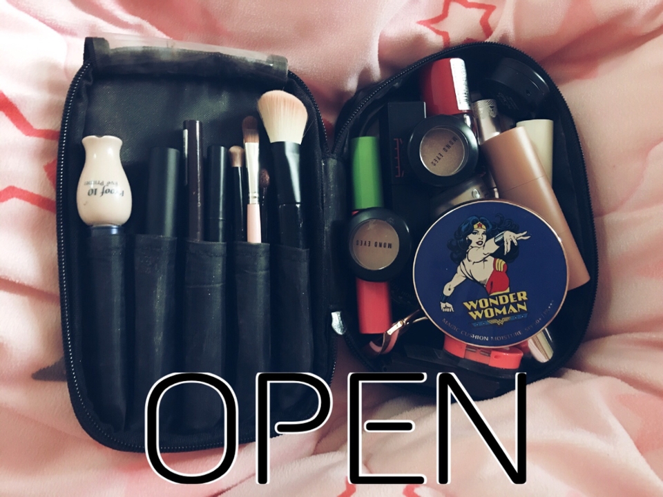 오픈!!지저분 파우치가 주인 닮아서 지저분합니다ㅠㅠ