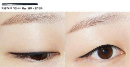 먼저 블랙 라이너로 점막을 채우고 꼬리는 일직선으로 그려주었어요.