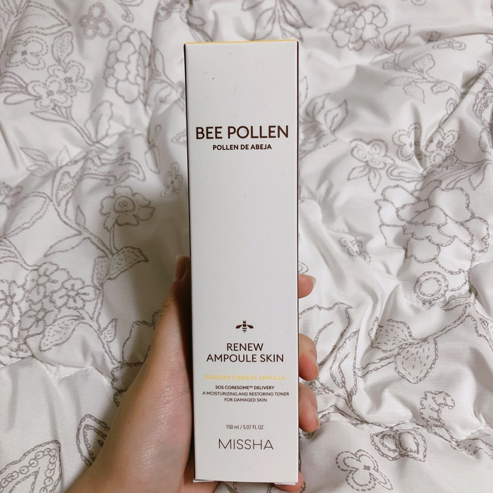 ▪️Missha Bee Pollen Renew Ampoule Skin
▫️미샤 비폴렌 리뉴 앰풀 스킨
▫️volume : 150ml
▫️price : 28,000

미샤로부터 무료로 제품을 제공받아 솔직하게 작성된 리뷰입니다