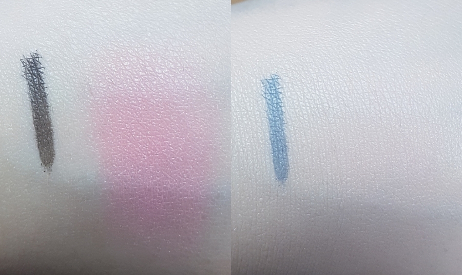 커버력테스트입니다!
검은아이라인과 블러셔를 가려보았어요!
아이라인도 살짝 옅어지고 블러셔는 완전히 가려졌어요!
확실히 커버력도 괜찮은편이더라구요~👍