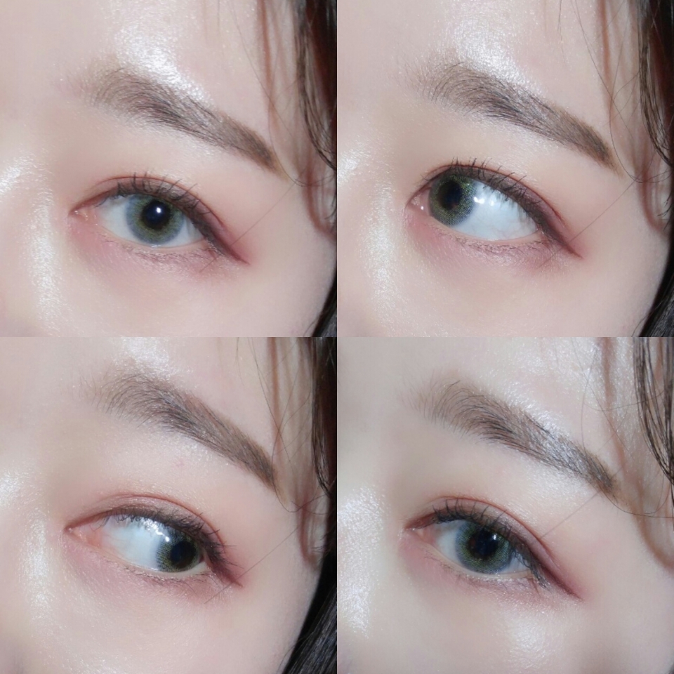 훌라현상도 없어요!  사실 전 렌즈살때 훌라현상이랑 착용감에 굉장히 민감하거든요 눈이 민감해서ㅠㅠ 금방 충혈되는 경우도 많고 제눈에서 이탈하는 렌즈도 많이가지구ㅠㅠ 착용감도 나쁘지않았어요! 다만 8시간넘게 투명렌즈 끼고난뒤라 좀 건조했어요ㅋㅋㅋ