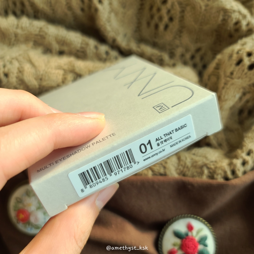 9구 팔레트이고
01 #올댓베이비 컬러입니다.

아직 한 종류 출시된거 같은데
1호니까
앞으로 또 2호, 3호 출시할거같네용!






