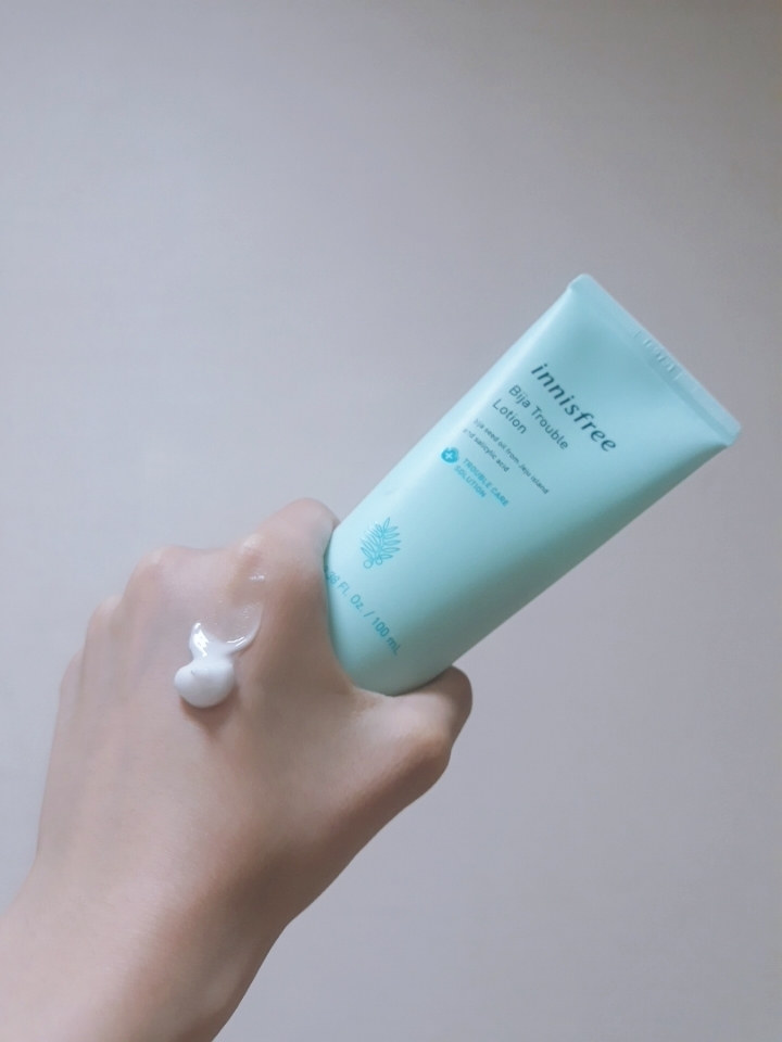 제형은 일반로션과 비슷해요