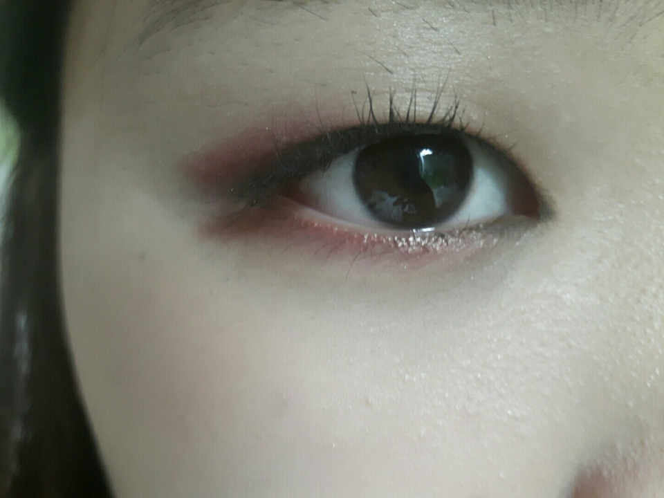 뷰러와 마스카라를 한후