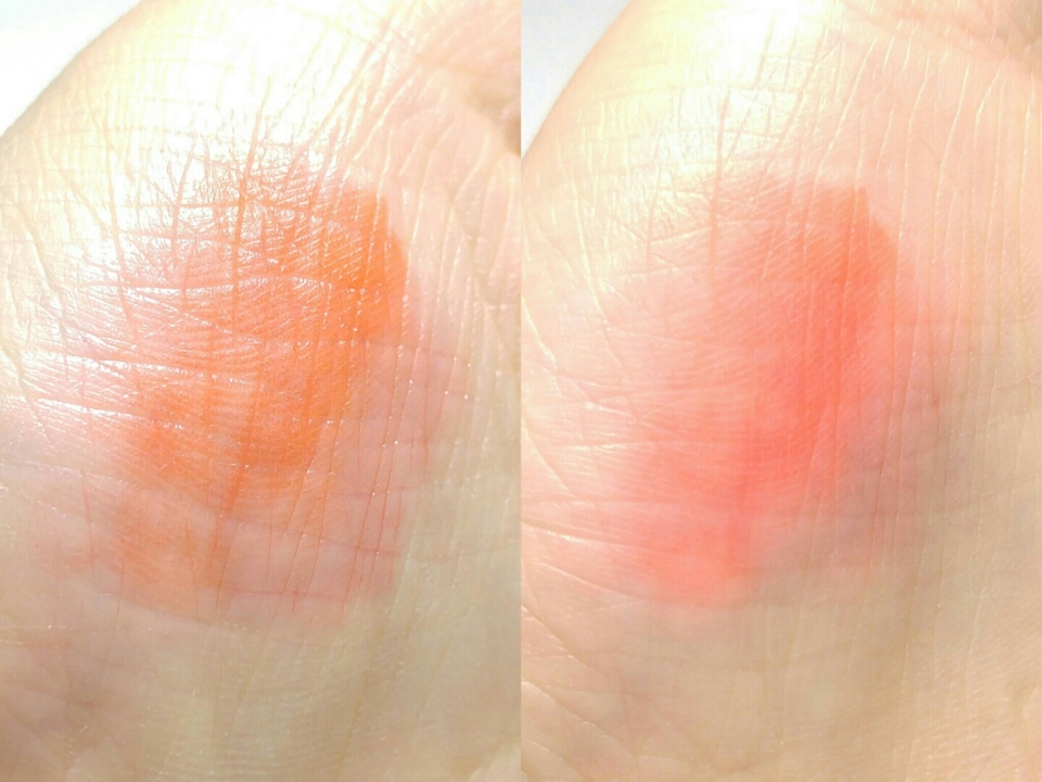  착색 원리를 다시 설명드리자면 처음엔 저렇게 오렌지색으로 옅게 착색이 됐다가 나중에 붉게 올라와요. 저 사진은 1시간 정도 지난 후에 찍은 사진입니다.