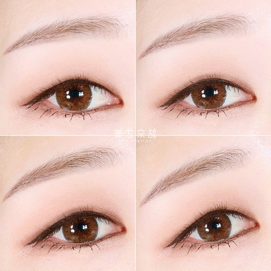 짜잔~! 이렇게 메이크업이 완성되었어요 !
제 눈 모양을 보면 뒤쪽이 조금 답답한 타입이에요.
그래서 눈꼬리부분에 음영을 많이 넣어서 뒷트임 효과를 줬는데
만약 눈 앞머리가 답답한 눈매를 가지셨다면 앞머리에 음영을 더 많이 넣어주시면 돼요.
