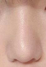 피부화장만 마친 상태의 코입니다!!