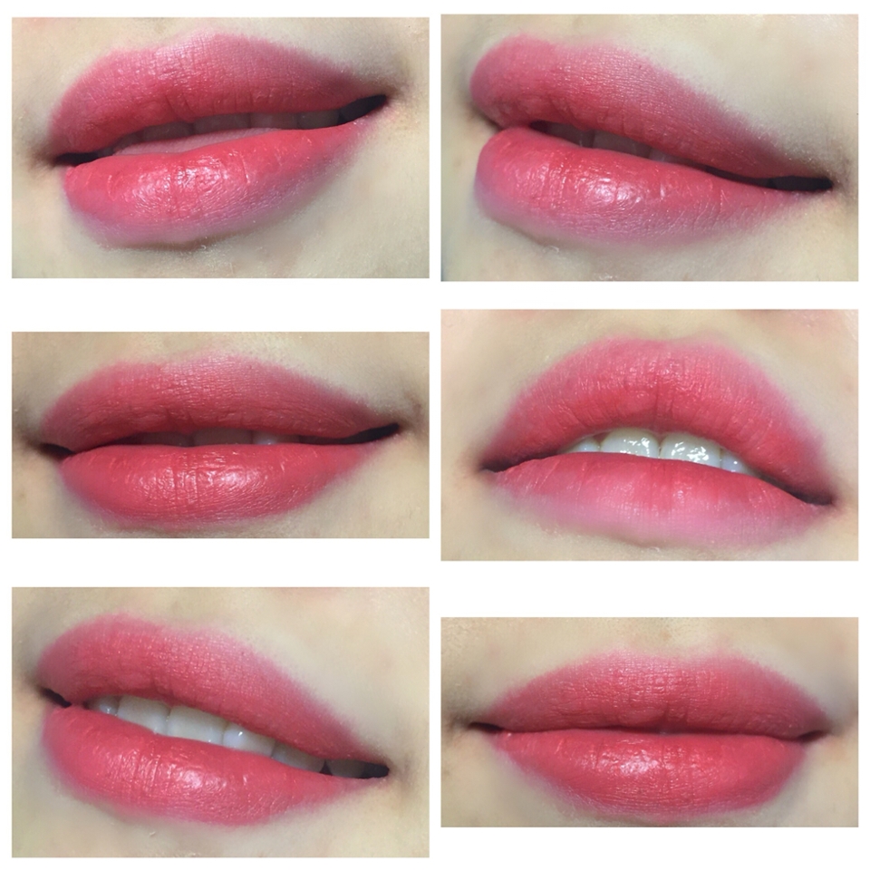 타당-★ 그라데이션으로 바른 발색과 풀립발색을 한데 모아봤어요ㅎㅎㅎ 제 입술이 쿨한 느낌이 있어서
약간 핑크빛으로 나왔는데 실제로 보면 웜톤의 주황코랄립스틱으로 괜찮다 생각이 들었습니다 !!

전 여름뮤트의 립컬러가 잘 어울린다고 추정하고있었는데.. 사진을보니 주황코랄도 잘 어울리는 것 같네요 ..뭐지... 

아무튼 입술도 정말 도톰해보이지 않나요..??ㅎㅎㅎ
