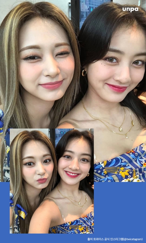 전주만 들어도 덩실덩실ᕷ
여름 냄새 물씬 나는
알코올 프리로 돌아온 트와이스!
컴백 당시 멤버들 모두
상큼한 여름 패션으로 화제였는데
그중 쯔위의 한 듯 안 한 듯
오묘한 헤어피스 스타일이 너무 예쁘더라구
(´∇ﾉ｀*)ノ

라디오에서 데뷔하고
처음으로 헤어피스를 붙였다고 하는데
쯔위만의 사랑스러운 분위기와 완전 찰떡!

트와이스 쯔위는
본인의 헤어 컬러에서
한층 더 밝은 애쉬 블론드 컬러로
자연스러운 멋을 연출했어♥