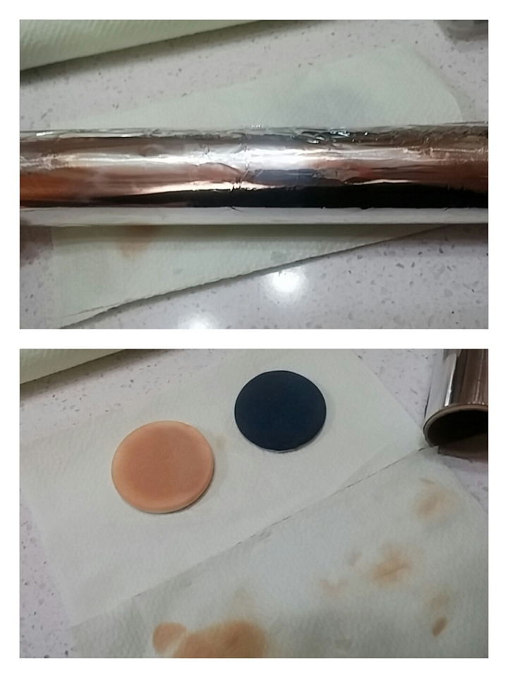 밀대로 밀어서 최대한 안나올때까지 밀어줘용