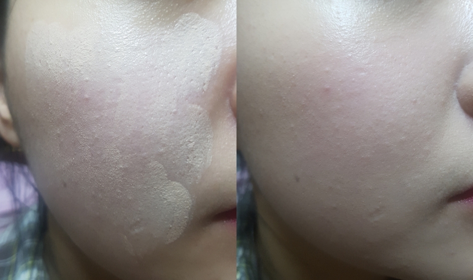 이것은 기존 밀착파데 1호 화이트스킨 입니다!
이것도 정말 제가 좋아하는 제품입니다
저는 고밀착파데보다는 아주 조금더 촉촉한 느낌?이었어요!