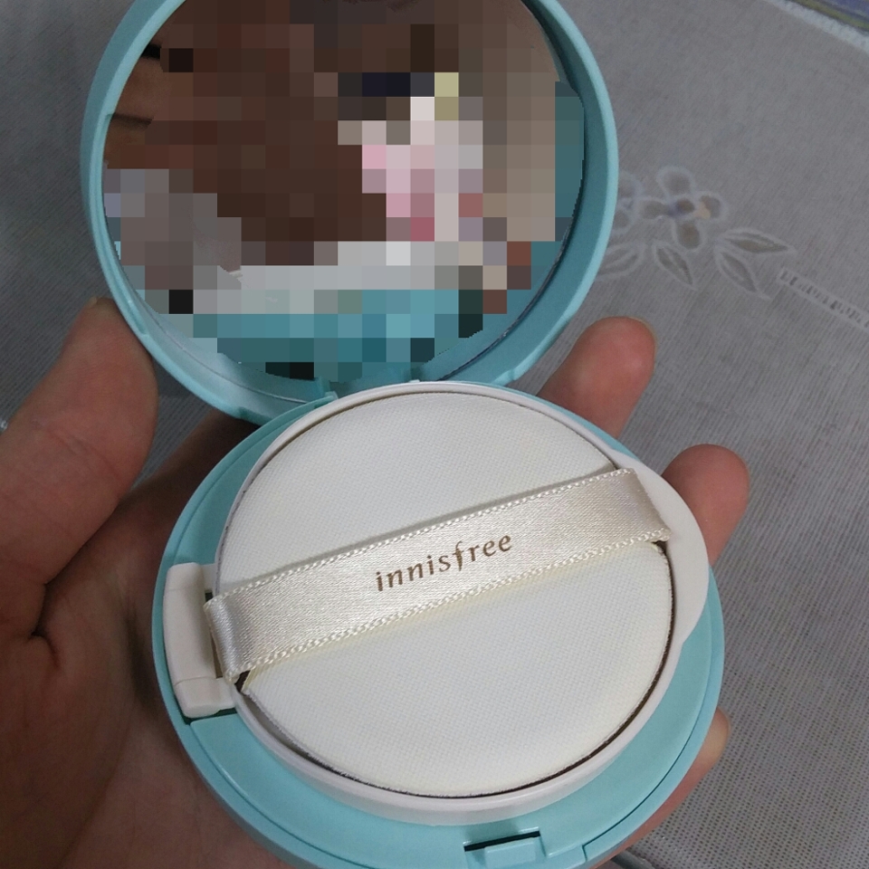 쿠션 안 모습입니당 안도 하늘하늘하니 이쁘져???