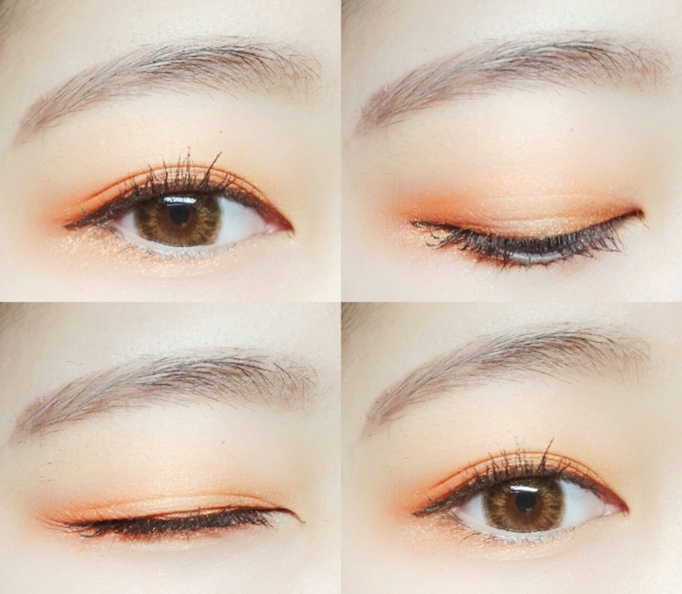 네이렇게해서눈화장은끝났어욥🍊