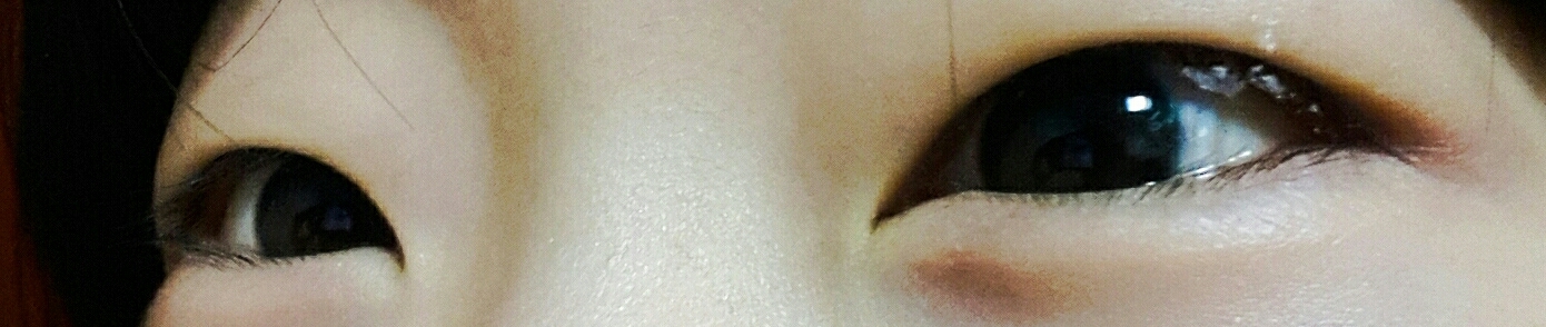 덩어리 조금 져도 괜찮아요 ! 
이렇게 잘 발라주세요 😄